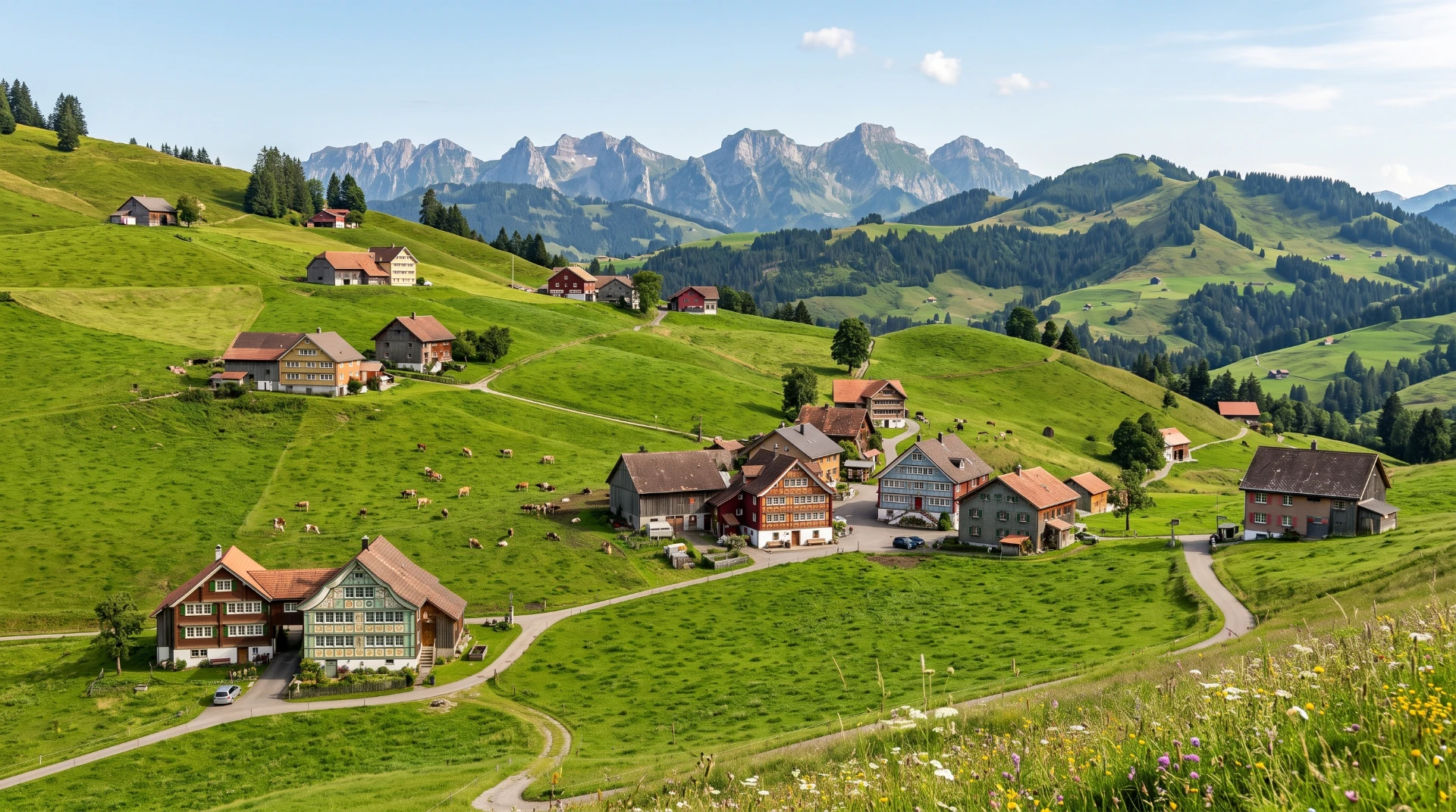 Appenzeller Riegelhaus mit moderner Wärmepumpe, Kanton Appenzell Ausserrhoden